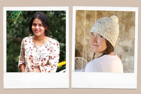 Crochet Designer Rashami Sarode & her Alpine Beanie crochet pattern