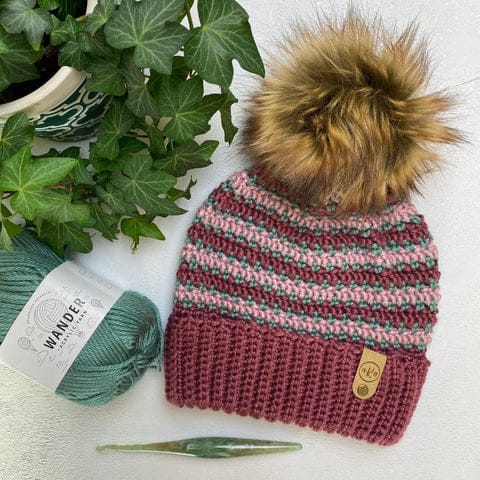 Jax Beanie Free Crochet pattern by A Knotty Habit Designs