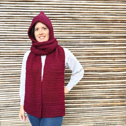 Arco Hooded Scarf