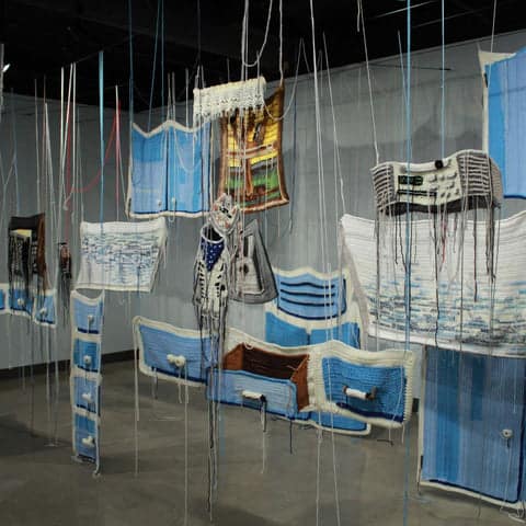 Baylee Schmitt's Crochet Installation